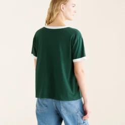 Womens Relaxed Cooper Ringer T-Shirt -Deals Wearfluxo Store 38030941 232 d