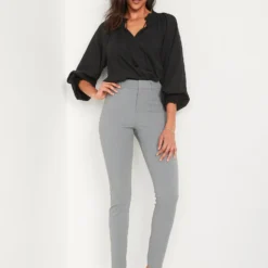 Old Navy High-Waisted Heathered Pixie Straight Ankle Pants For Women -Deals Wearfluxo Store cn50557055