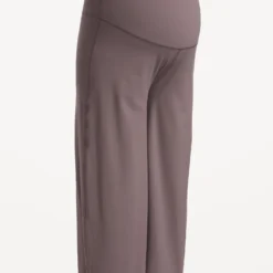 Old Navy Maternity Rollover-Waist PowerLite LYCRA® ADAPTIV Cropped Wide-Leg Pants -Deals Wearfluxo Store cn52536747