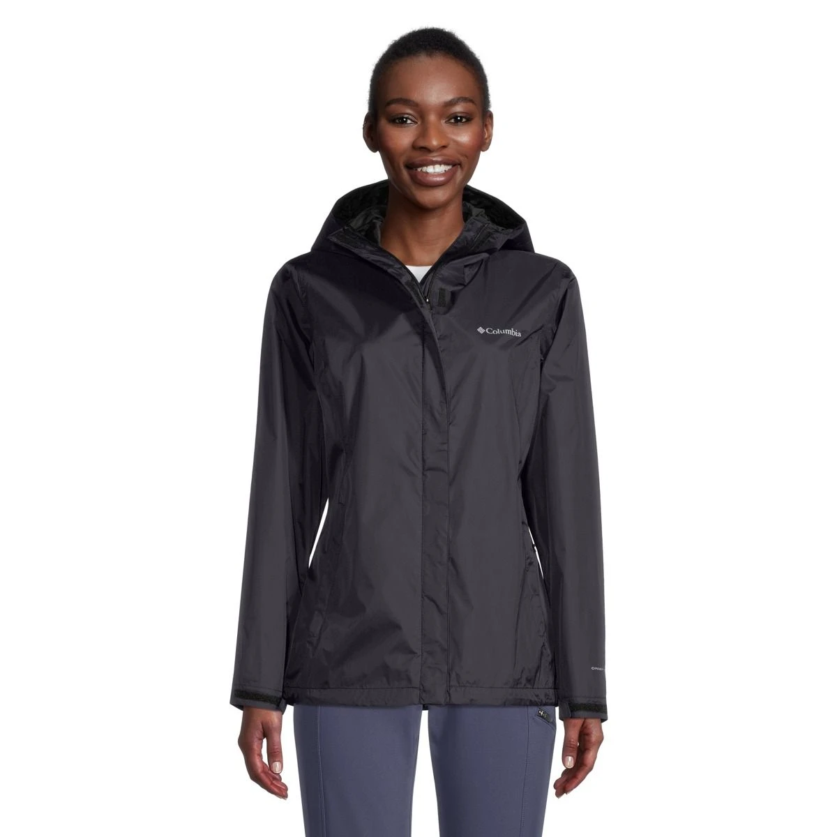 Columbia Women's Arcadia II Hooded Rain Jacket Waterproof Breathable Packable Shell 1 Columbia Women's Arcadia II Hooded Rain Jacket Waterproof Breathable Packable Shell