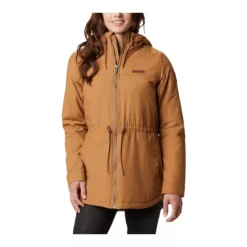 Columbia Women's Chatfield Hill Spring/Fall Jacket Long Insulated Synthetic Hooded