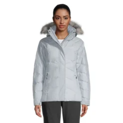 Columbia Women's Lay'D'Down Winter Ski Jacket Down Insulated Hooded Waterproof