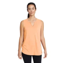 Eddie Bauer Women's Gate Check Sleeveless Split-Neck Tunic -Deals Wearfluxo Store https3A2F2Feddiebauer.scene7 .com2Fis2Fimage2FEddieBauer2FD0091280 921C1 640x