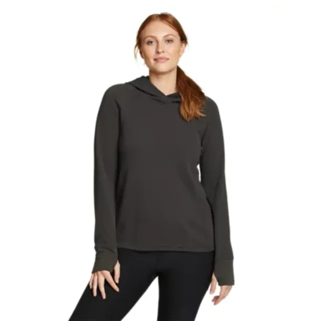 Eddie Bauer Women's Thermal Tech Long-Sleeve Hoodie 1 Eddie Bauer Women's Thermal Tech Long-Sleeve Hoodie