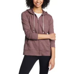 Eddie Bauer Women's Legend Wash Slub Full-Zip Hoodie -Deals Wearfluxo Store https3A2F2Feddiebauer.scene7 .com2Fis2Fimage2FEddieBauer2FD0591920 019C1 640x