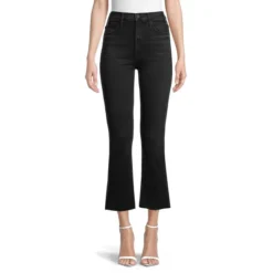 MOTHER Core Hustler Ankle Fray Crop Jeans