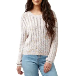 Marilyn Patterned Knit Sweater