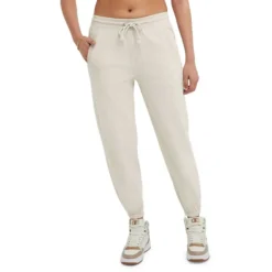 Champion Reverse Weave French Terry Logo Print Joggers