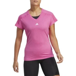 ADIDAS Train Essentials Minimal Branding V-Neck T-Shirt