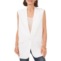 Vince Camuto One-Button Blazer Vest