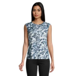 Calvin Klein Print Mesh Tank Top