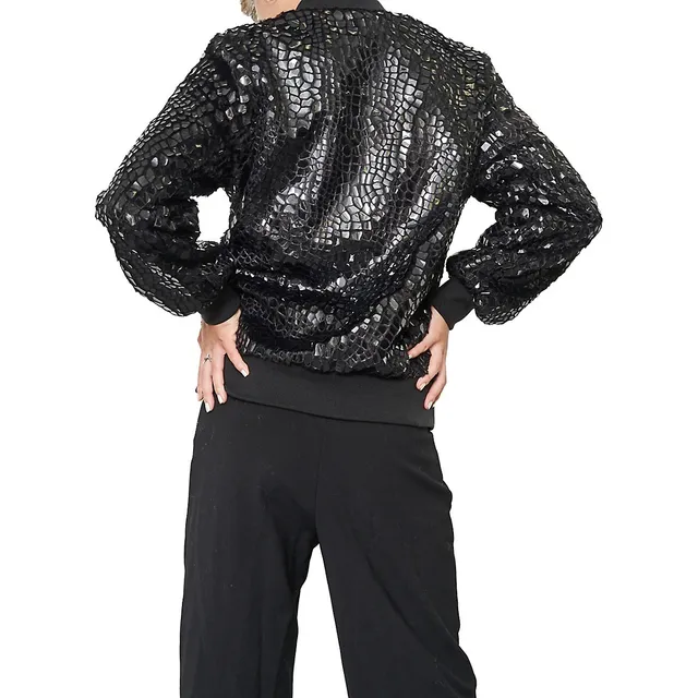 Mosaic Bomber Jacket 2 Mosaic Bomber Jacket - Image 2