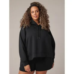 Plus Oversized Vent Hoodie