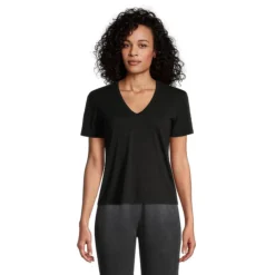 Standard Supima Cotton Jersey V-Neck T-Shirt