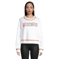 MOSCHINO Logo-Lettered Sweater