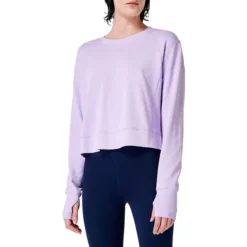 Sweaty Betty After Class Cropped Sweatshirt