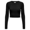ONLY Meddi Cutout Cropped Sweater