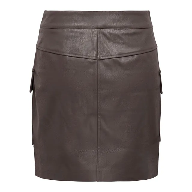 ONLY Vera Faux Leather Cargo Mini Skirt 5 ONLY Vera Faux Leather Cargo Mini Skirt - Image 5
