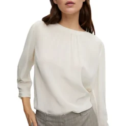 Boss Regular-Fit Collarless Washed Slik Blouse -Deals Wearfluxo Store https3A2F2Fimage.s5a.com2Fis2Fimage2FTheBay2F621384821243 alt43Fwid3D120026hei3D120026qlt3D9026resMode3Dsharp226op usm3D0.92C1.02C82C0 640x