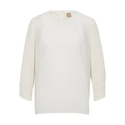 Boss Regular-Fit Collarless Washed Slik Blouse -Deals Wearfluxo Store https3A2F2Fimage.s5a.com2Fis2Fimage2FTheBay2F621384821243 alt53Fwid3D120026hei3D120026qlt3D9026resMode3Dsharp226op usm3D0.92C1.02C82C0 640x