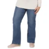 Plus High-Rise Relaxed Bootcut Jeans