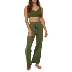 The Day Out Loden Frost So Comfy Wide-Leg Pants