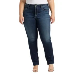 Avery High-Rise Straight-Leg Jeans