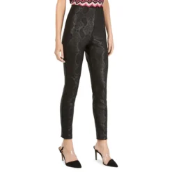 Snake Print Skinny Pants