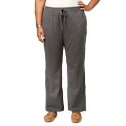 Plus ​Fleece Drawstring-Waist Pull-On Pants