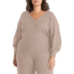 Plus Relaxed Fit Knit Sweater