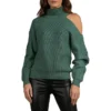 ELAN One Shoulder Open Sweater