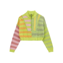 Staud Hampton Cropped Sweater