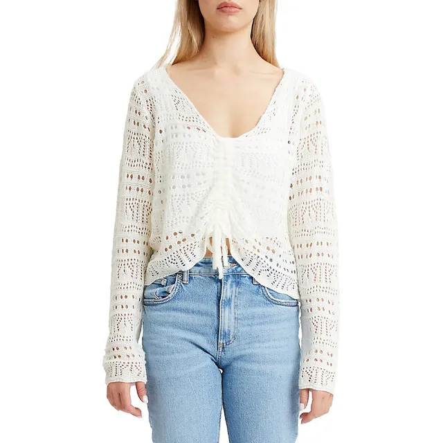 Crochet Knit Sweater 1 Crochet Knit Sweater