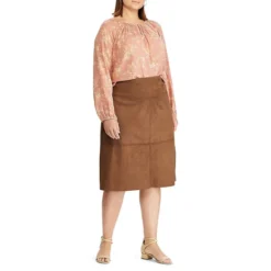 Plus Straight-Fit Faux Suede Skirt -Deals Wearfluxo Store https3A2F2Fimage.s5a.com2Fis2Fimage2FTheBay2F884094221998 alt23Fwid3D120026hei3D120026qlt3D9026resMode3Dsharp226op usm3D0.92C1.02C82C0 640x
