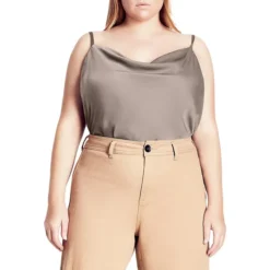 City Chic Plus Cowl Love Cami