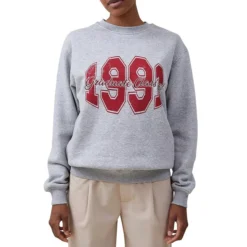 COTTON ON Classic Graphic Crewneck Sweatshirt