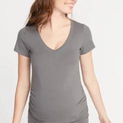 Old Navy Maternity V-Neck Side-Shirred T-Shirt -Deals Wearfluxo Store https3A2F2Foldnavy.gapcanada.ca2Fwebcontent2F00162F6462F9762Fcn16646976.jpg 640x