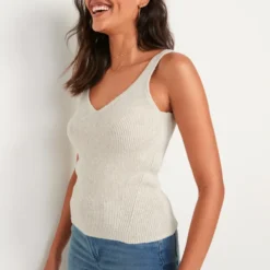 Old Navy V-Neck Rib-Knit Sweater Tank Top For Women -Deals Wearfluxo Store https3A2F2Foldnavy.gapcanada.ca2Fwebcontent2F00502F5512F6802Fcn50551680.jpg 640x
