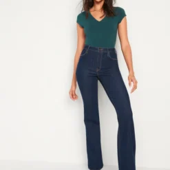 Old Navy High-Waisted Wow Flare Jeans For Women -Deals Wearfluxo Store https3A2F2Foldnavy.gapcanada.ca2Fwebcontent2F00502F5632F8662Fcn50563866.jpg 640x