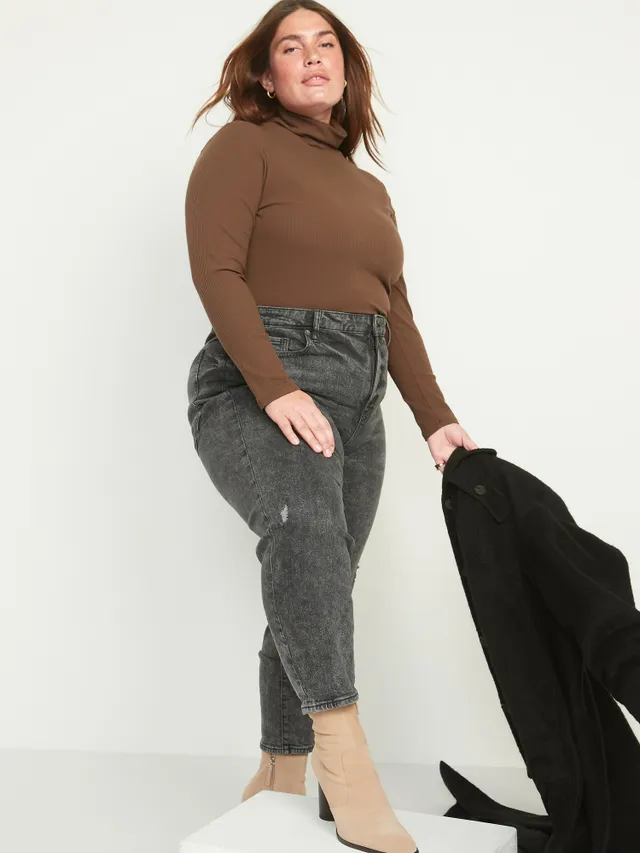 Old Navy Rib-Knit Turtleneck Top For Women 3 Old Navy Rib-Knit Turtleneck Top For Women - Image 3