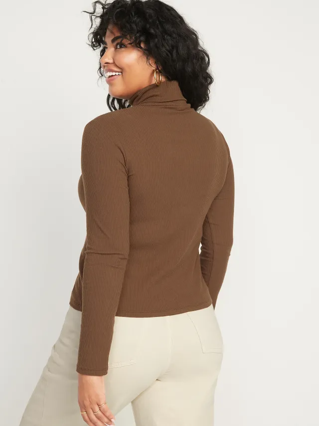Old Navy Rib-Knit Turtleneck Top For Women 6 Old Navy Rib-Knit Turtleneck Top For Women - Image 6
