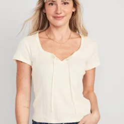 Old Navy Pointelle-Knit Top For Women