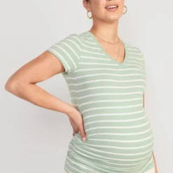 Old Navy Maternity V-Neck Side-Shirred T-Shirt -Deals Wearfluxo Store https3A2F2Foldnavy.gapcanada.ca2Fwebcontent2F00522F6952F5862Fcn52695586.jpg 640x