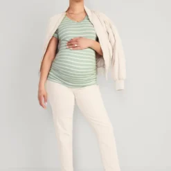 Old Navy Maternity V-Neck Side-Shirred T-Shirt -Deals Wearfluxo Store https3A2F2Foldnavy.gapcanada.ca2Fwebcontent2F00522F6962F2892Fcn52696289.jpg 640x