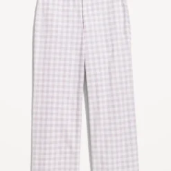 Old Navy High-Waisted Cropped Wide-Leg Gingham Chino Pants For Women -Deals Wearfluxo Store https3A2F2Foldnavy.gapcanada.ca2Fwebcontent2F00522F9952F4332Fcn52995433.jpg 640x