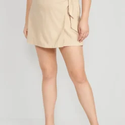Old Navy High-Waisted Side-Tie Linen-Blend Skort -Deals Wearfluxo Store https3A2F2Foldnavy.gapcanada.ca2Fwebcontent2F00532F0502F0862Fcn53050086.jpg 640x
