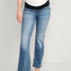 Old Navy Maternity Front-Low Panel Flare Jeans