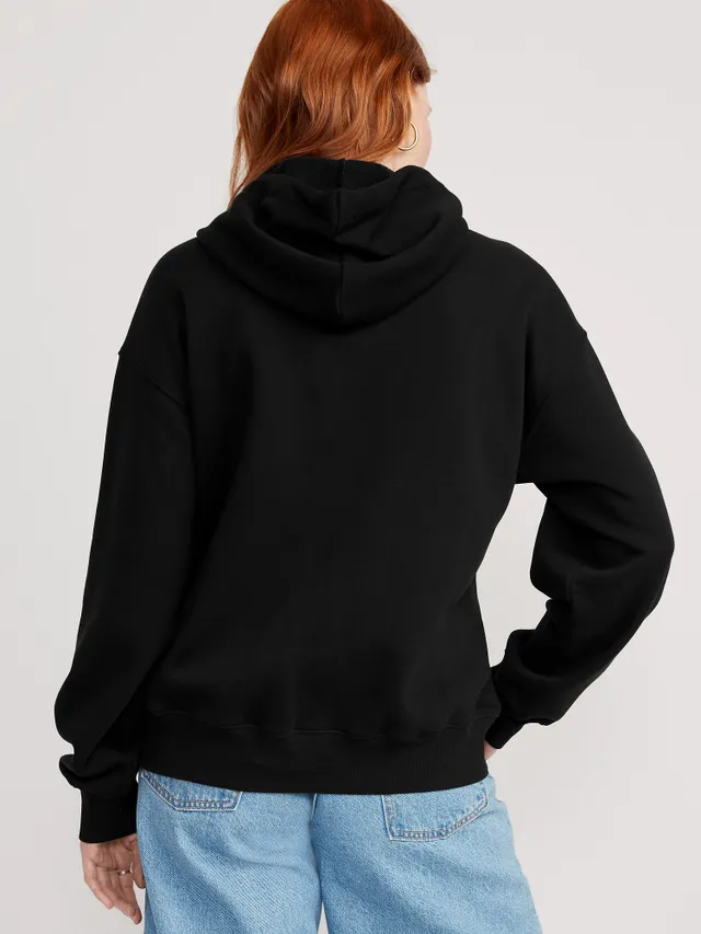Old Navy Slouchy Logo Graphic Full-Zip Hoodie For Women 2 Old Navy Slouchy Logo Graphic Full-Zip Hoodie For Women - Image 2