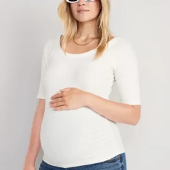 Old Navy Maternity 3/4-Sleeve Side-Shirred T-Shirt 14 Old Navy Maternity 3/4-Sleeve Side-Shirred T-Shirt -Deals Wearfluxo Store https3A2F2Foldnavy.gapcanada.ca2Fwebcontent2F00532F4552F5282Fcn53455528.jpg 640x
