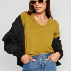 Old Navy EveryWear V-Neck Slub-Knit T-Shirt For Women -Deals Wearfluxo Store https3A2F2Foldnavy.gapcanada.ca2Fwebcontent2F00532F5272F5012Fcn53527501.jpg 640x